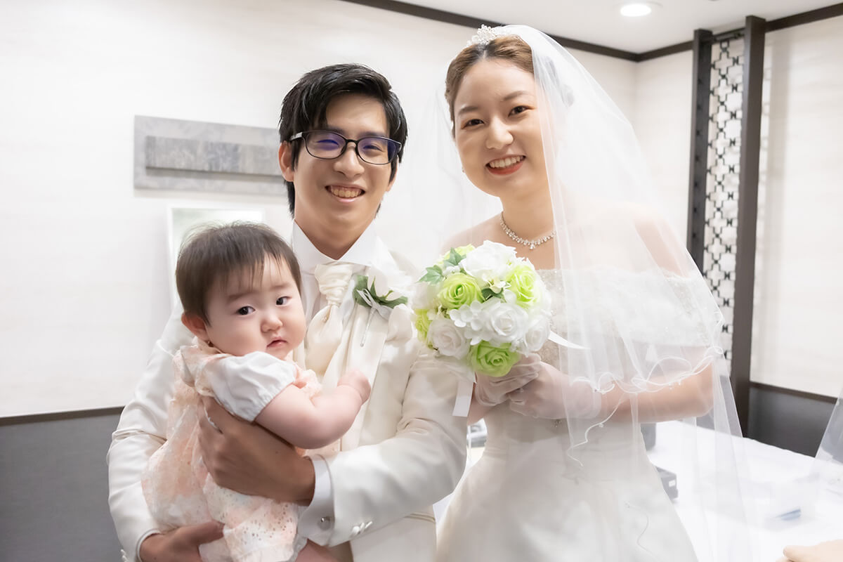 東天紅で挙げられたお客様の結婚式写真02