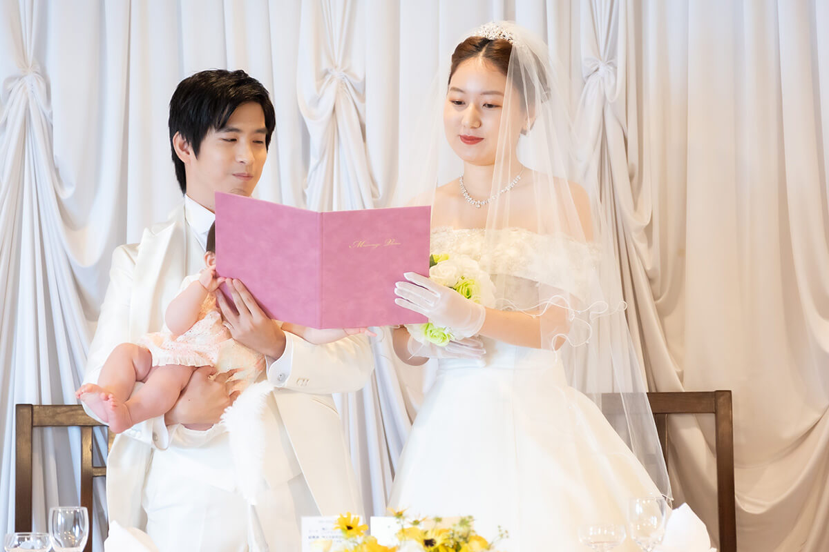 東天紅で挙げられたお客様の結婚式写真04