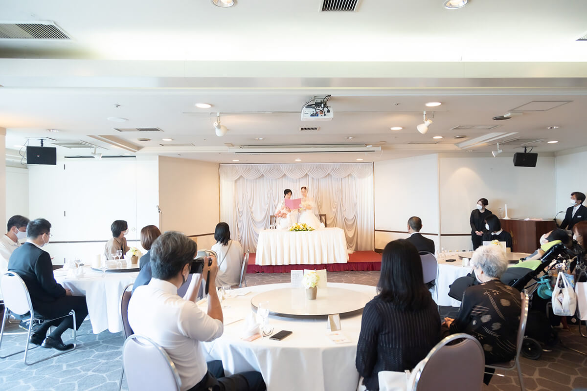 東天紅で挙げられたお客様の結婚式写真05