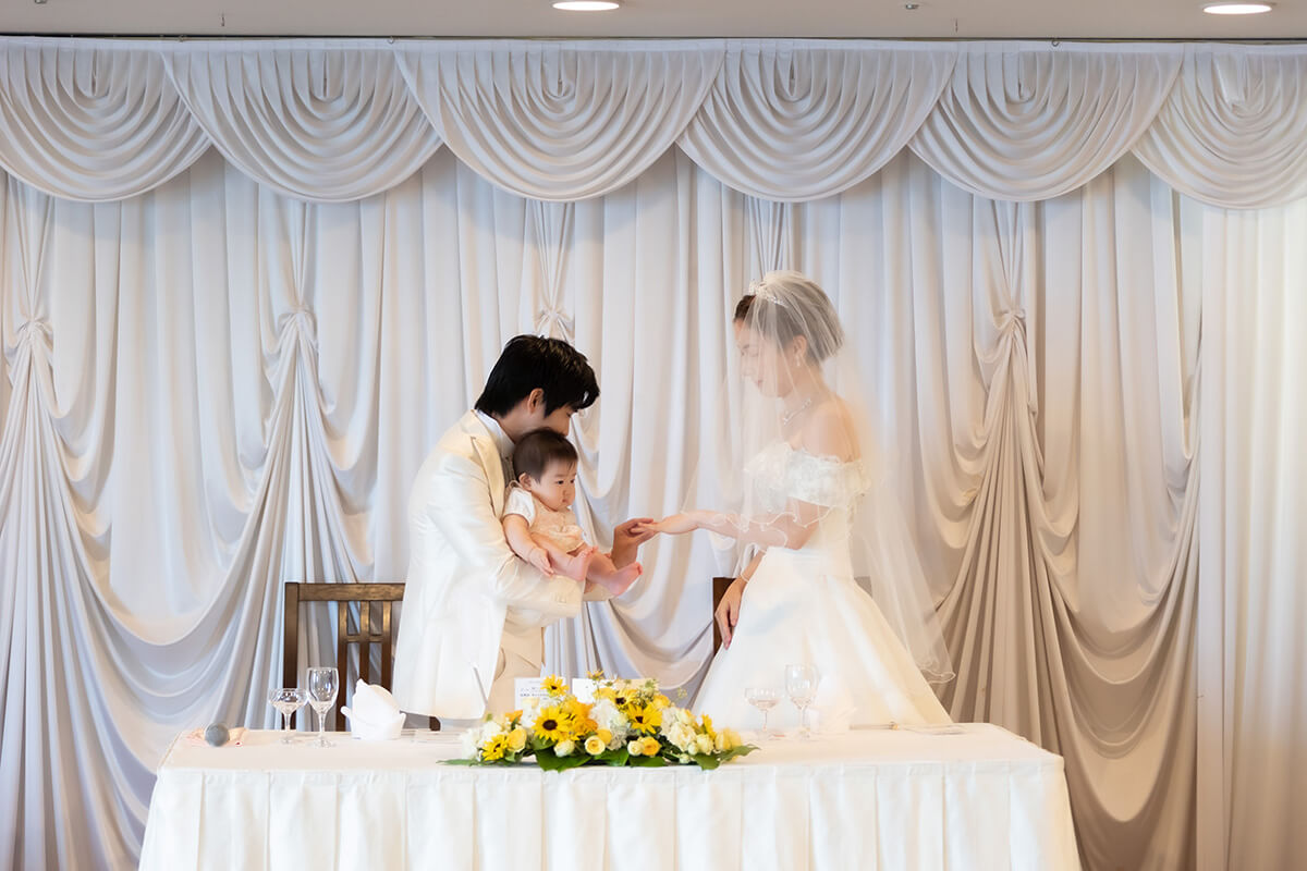 東天紅で挙げられたお客様の結婚式写真06