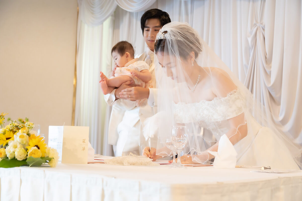東天紅で挙げられたお客様の結婚式写真08