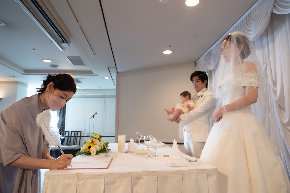 東天紅で挙げられたお客様の結婚式写真09