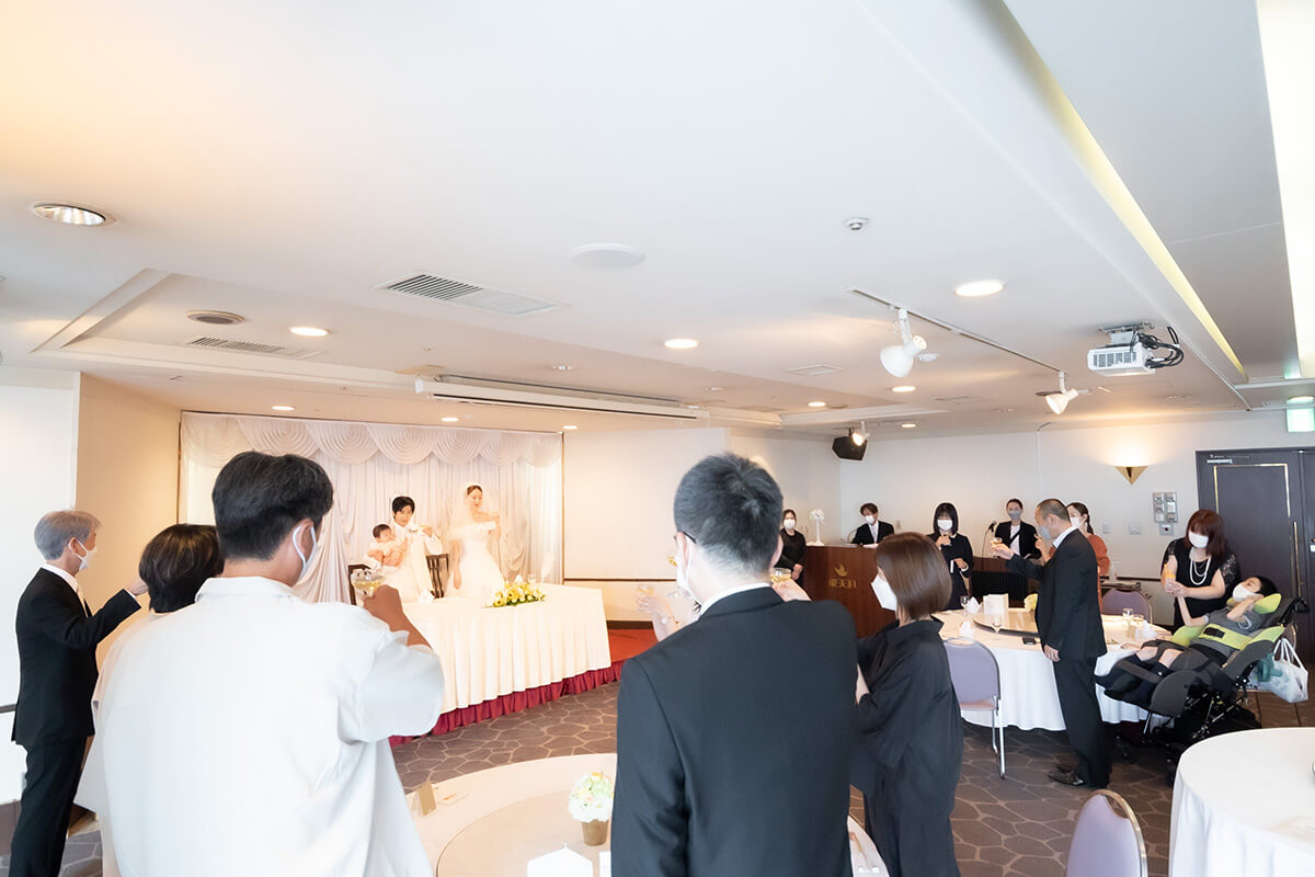 東天紅で挙げられたお客様の結婚式写真12