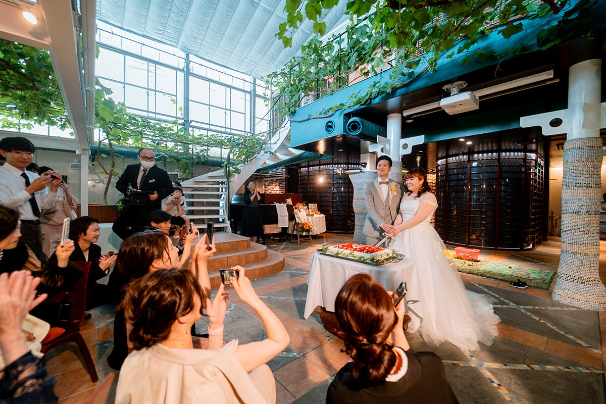 ぶどうの森で挙げられたお客様の結婚式写真14