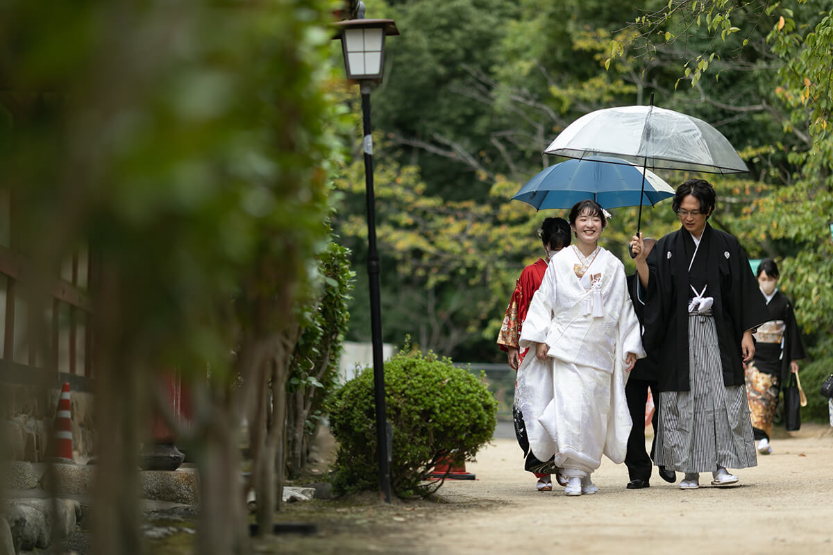 伊佐爾波神社で挙げられたお客様の結婚式写真01