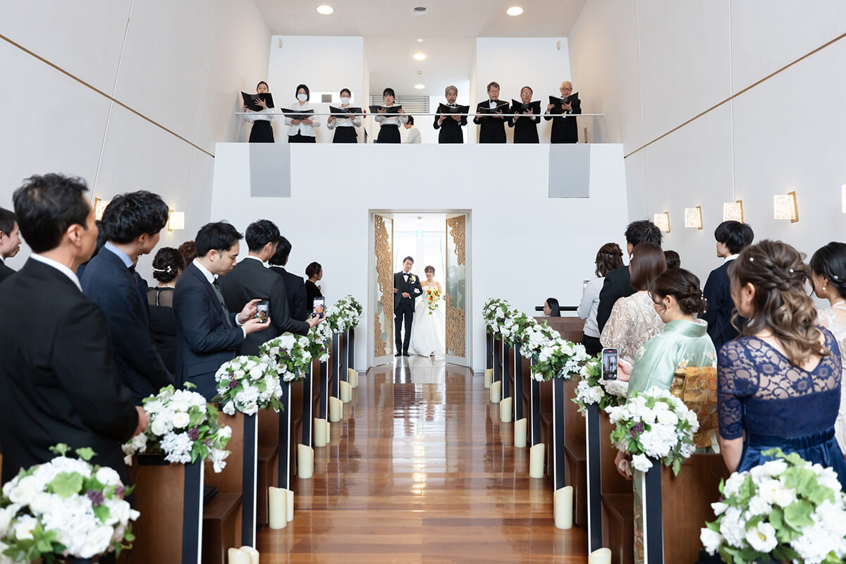 京都ブライトンホテルで挙げられたお客様の結婚式写真01