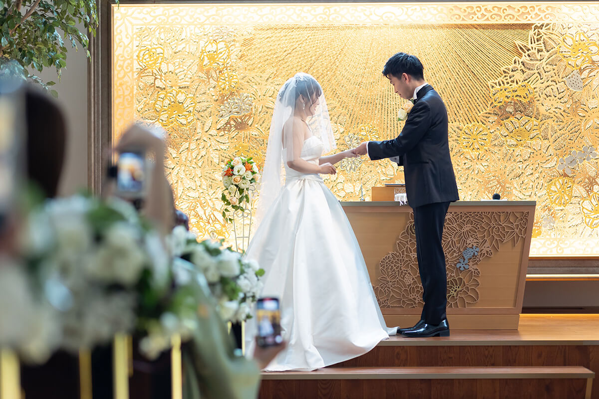 京都ブライトンホテルで挙げられたお客様の結婚式写真06