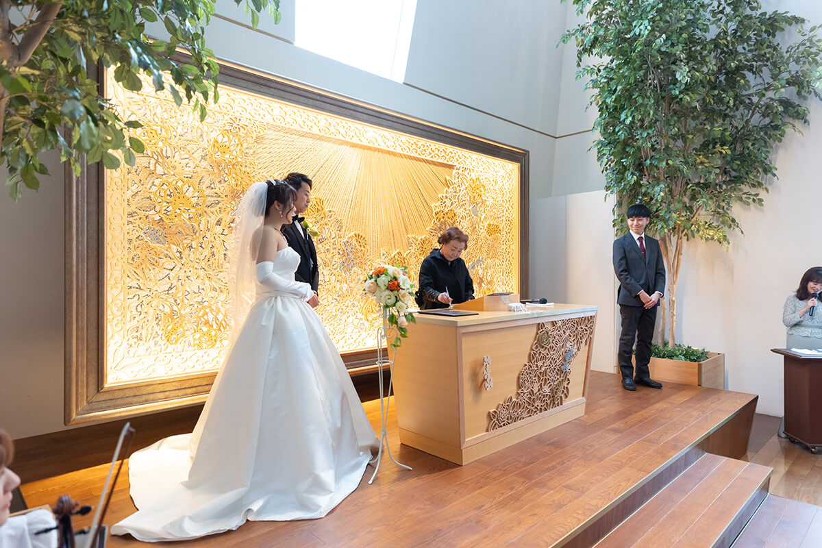 京都ブライトンホテルで挙げられたお客様の結婚式写真10