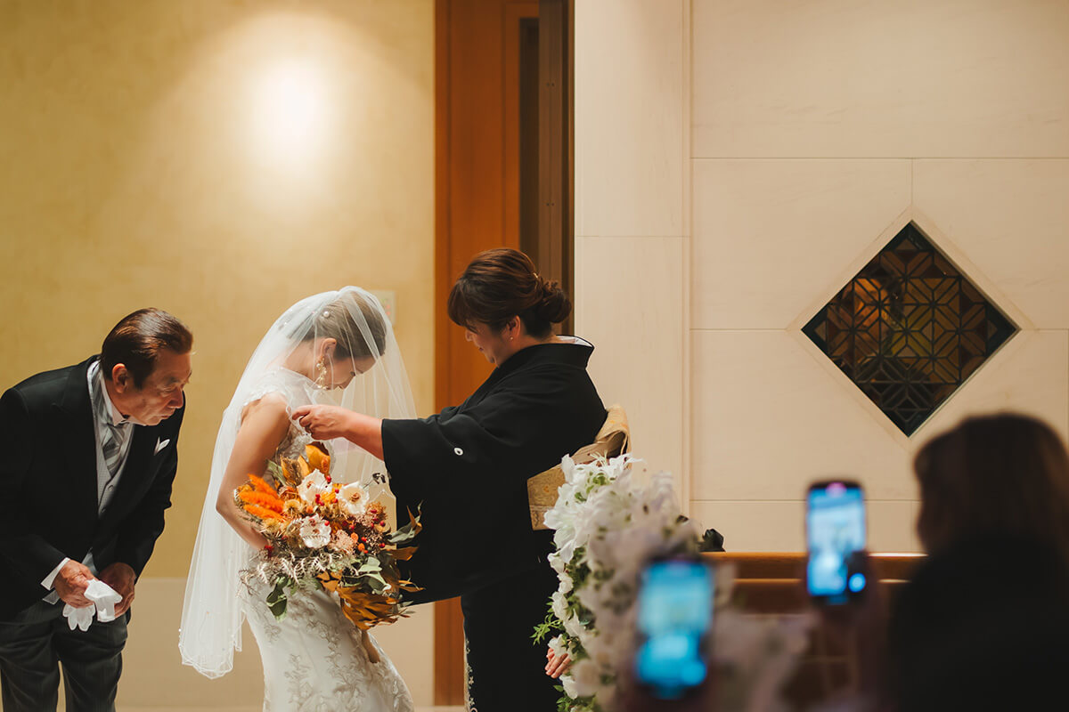 ホテルメルパルク名古屋で挙げられたお客様の結婚式写真03