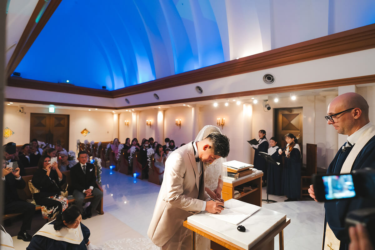 ホテルメルパルク名古屋で挙げられたお客様の結婚式写真08