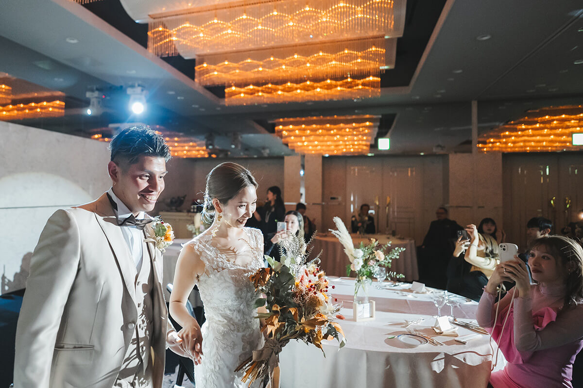 ホテルメルパルク名古屋で挙げられたお客様の結婚式写真12