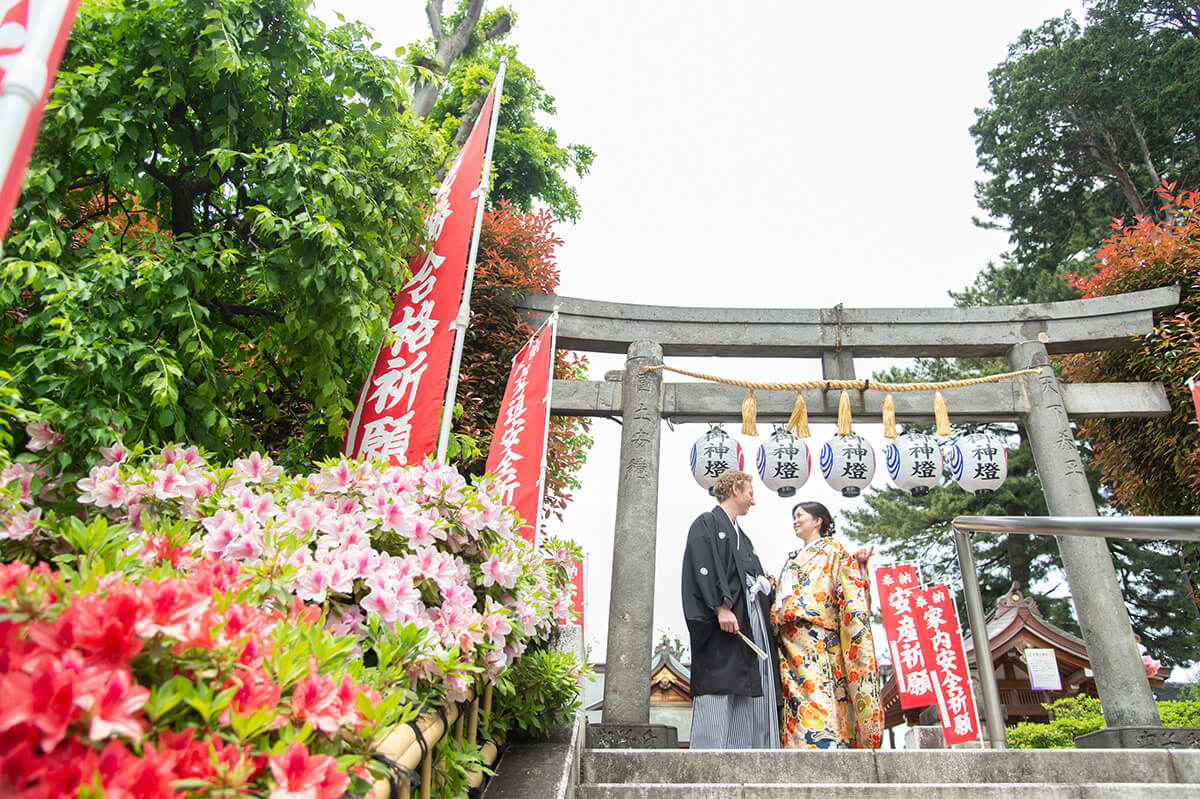 中野沼袋氷川神社で挙げられたお客様の結婚式写真02