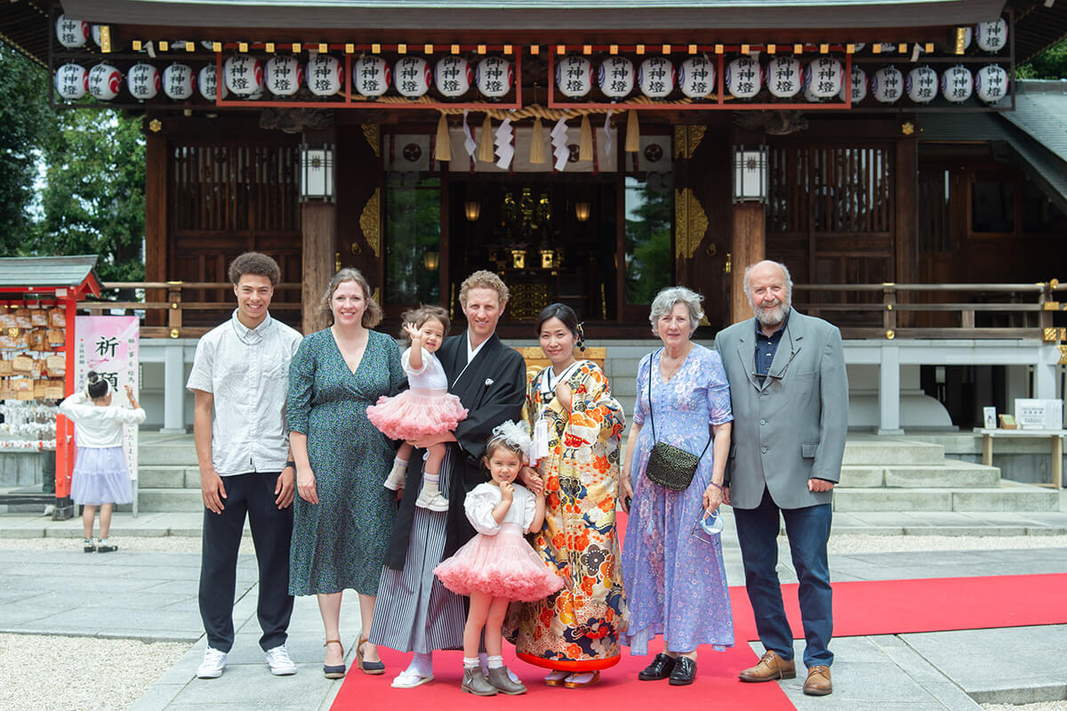 中野沼袋氷川神社で挙げられたお客様の結婚式写真04