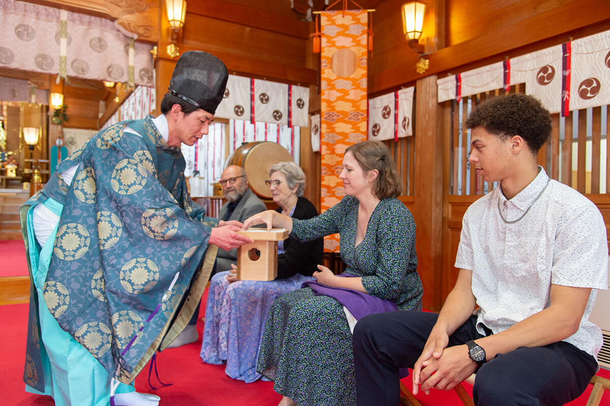 中野沼袋氷川神社で挙げられたお客様の結婚式写真14