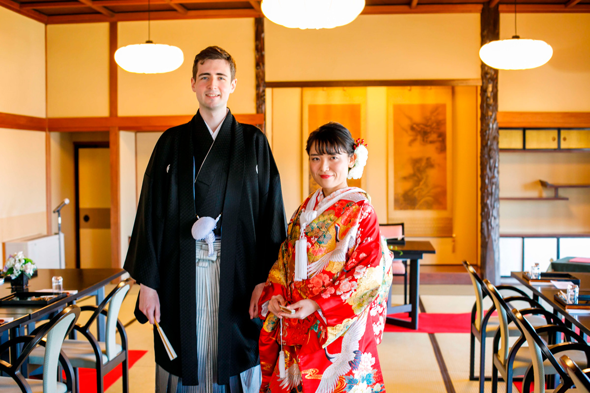 懐石料理 東洋館で挙げられたお客様の結婚式写真01