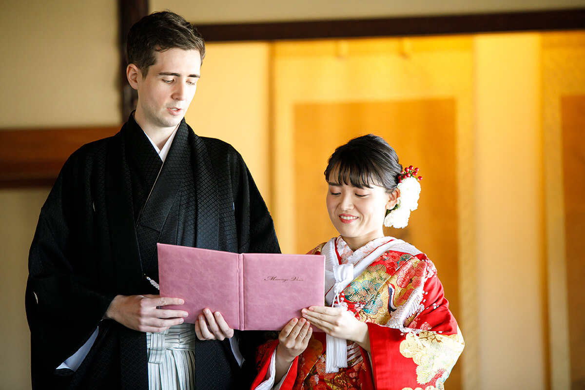 懐石料理 東洋館で挙げられたお客様の結婚式写真05