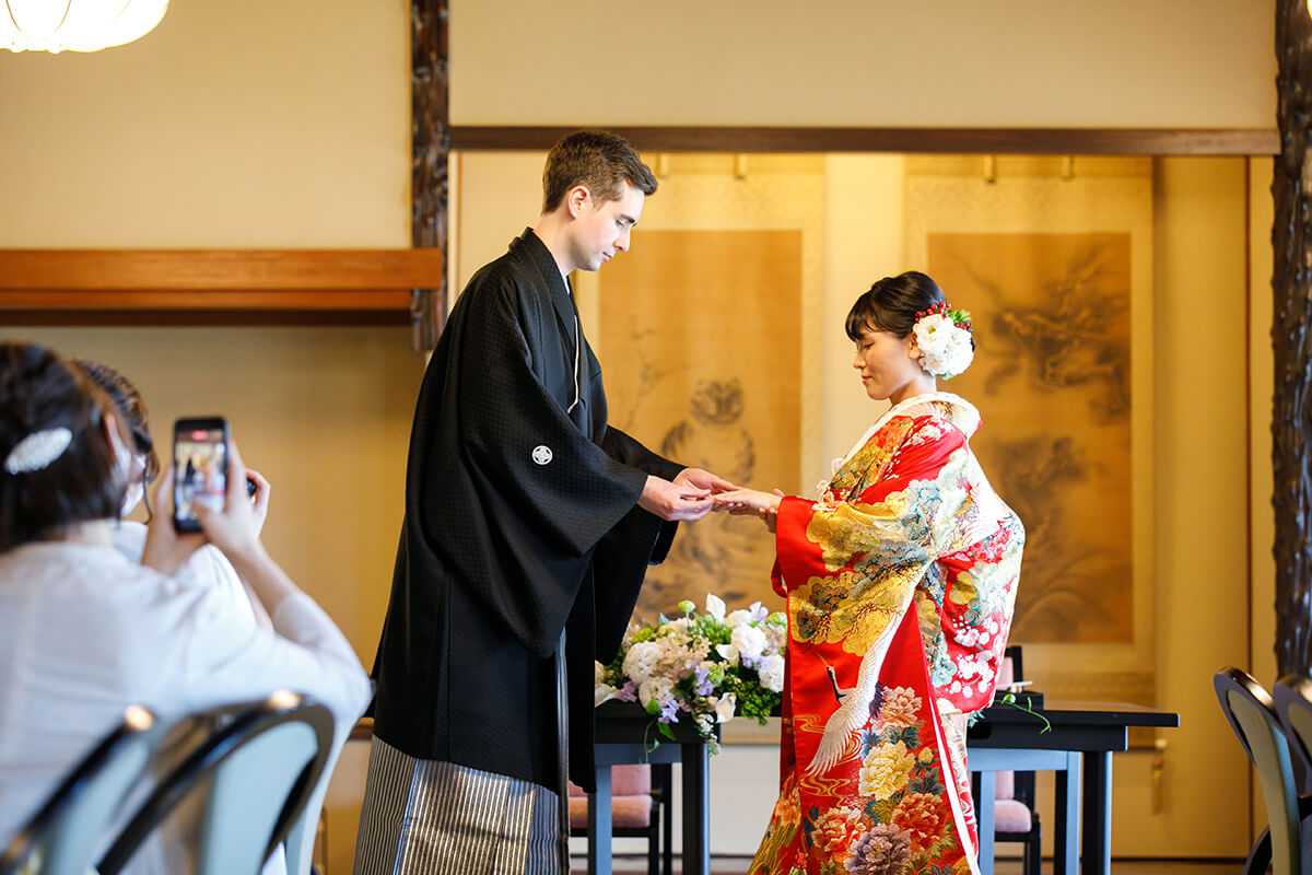 懐石料理 東洋館で挙げられたお客様の結婚式写真06