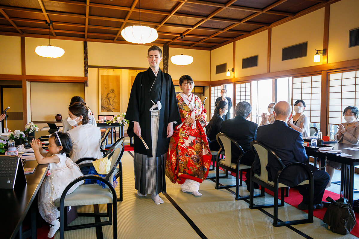 懐石料理 東洋館で挙げられたお客様の結婚式写真08