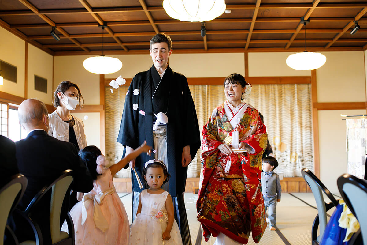 懐石料理 東洋館で挙げられたお客様の結婚式写真09