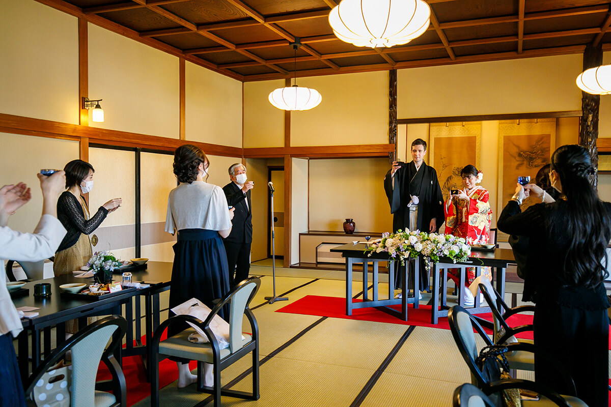 懐石料理 東洋館で挙げられたお客様の結婚式写真10