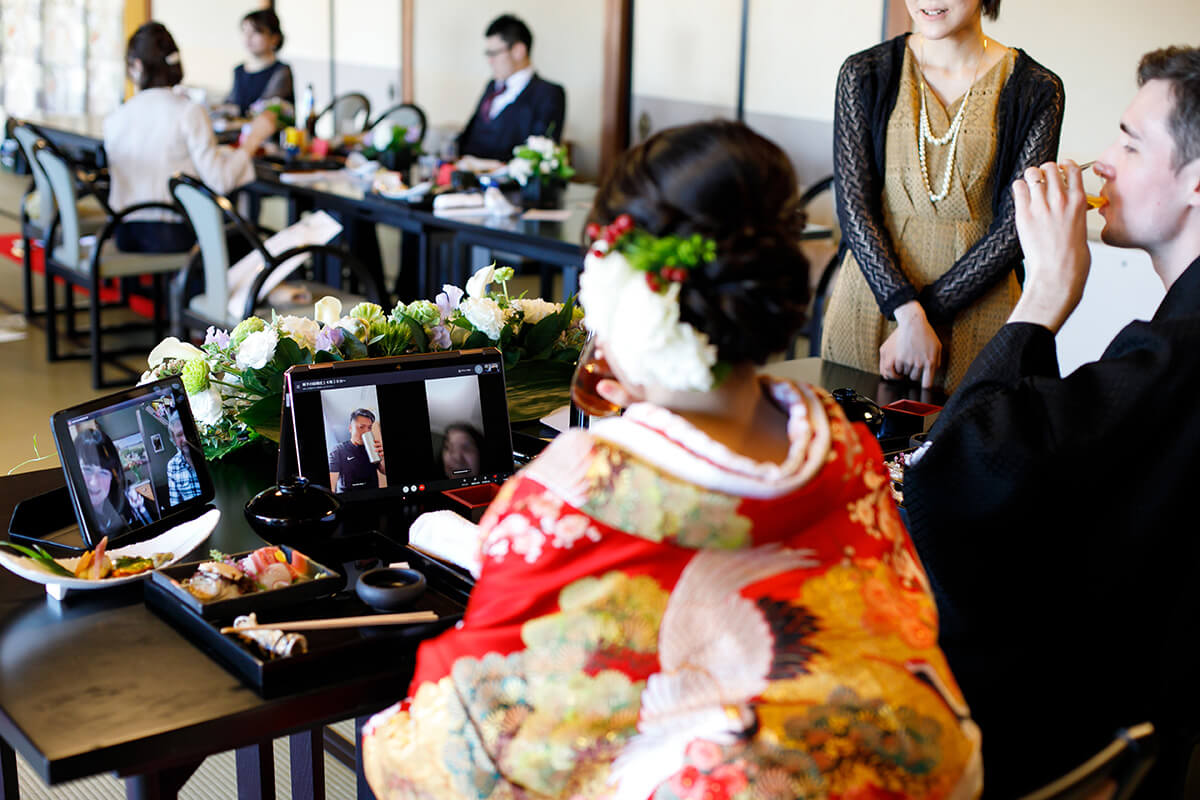 懐石料理 東洋館で挙げられたお客様の結婚式写真13