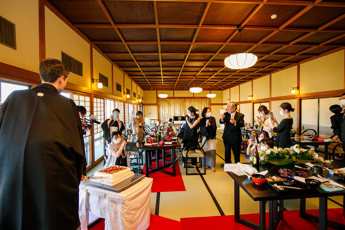懐石料理 東洋館で挙げられたお客様の結婚式写真14