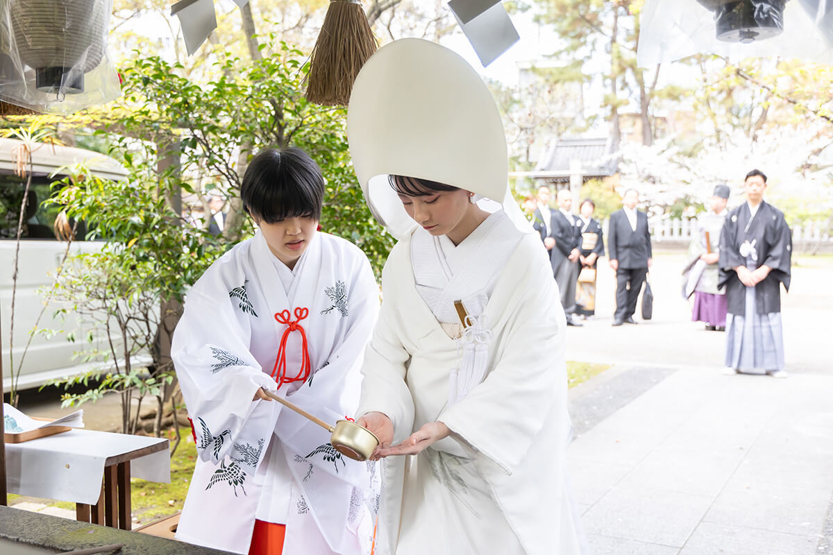 豊崎神社で挙げられたお客様の結婚式写真02
