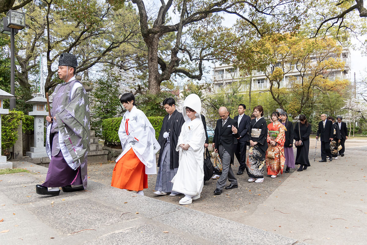 豊崎神社で挙げられたお客様の結婚式写真03