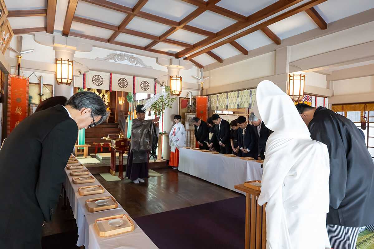 豊崎神社で挙げられたお客様の結婚式写真04