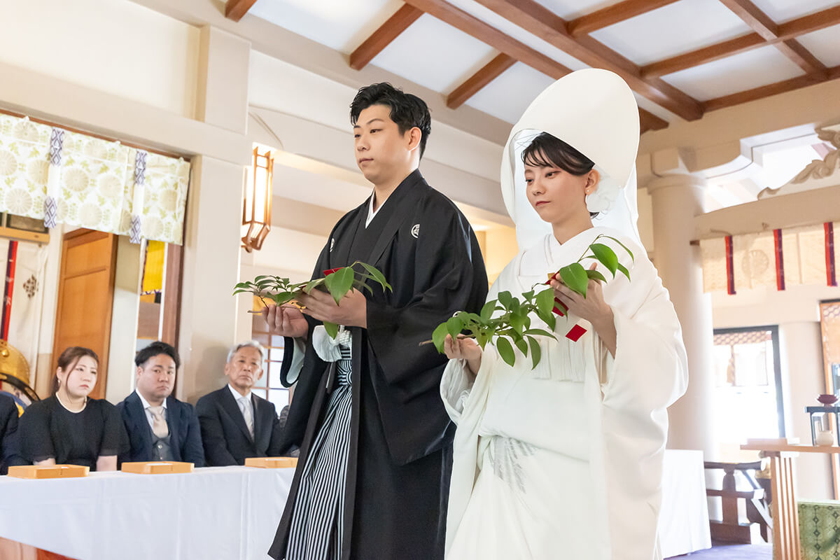 豊崎神社で挙げられたお客様の結婚式写真09