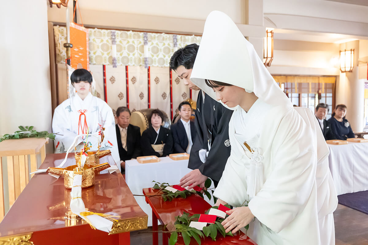 豊崎神社で挙げられたお客様の結婚式写真10