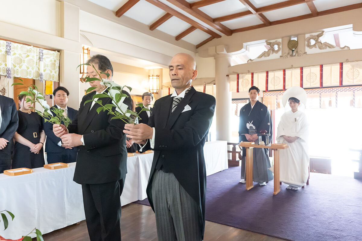 豊崎神社で挙げられたお客様の結婚式写真11