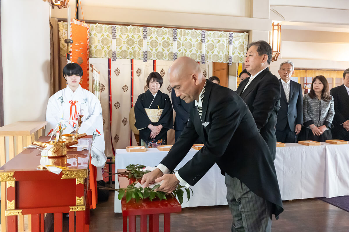 豊崎神社で挙げられたお客様の結婚式写真12