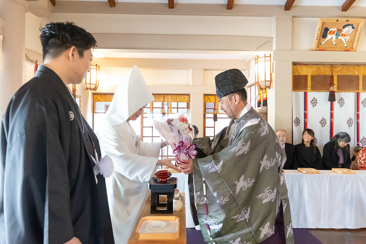 豊崎神社で挙げられたお客様の結婚式写真15