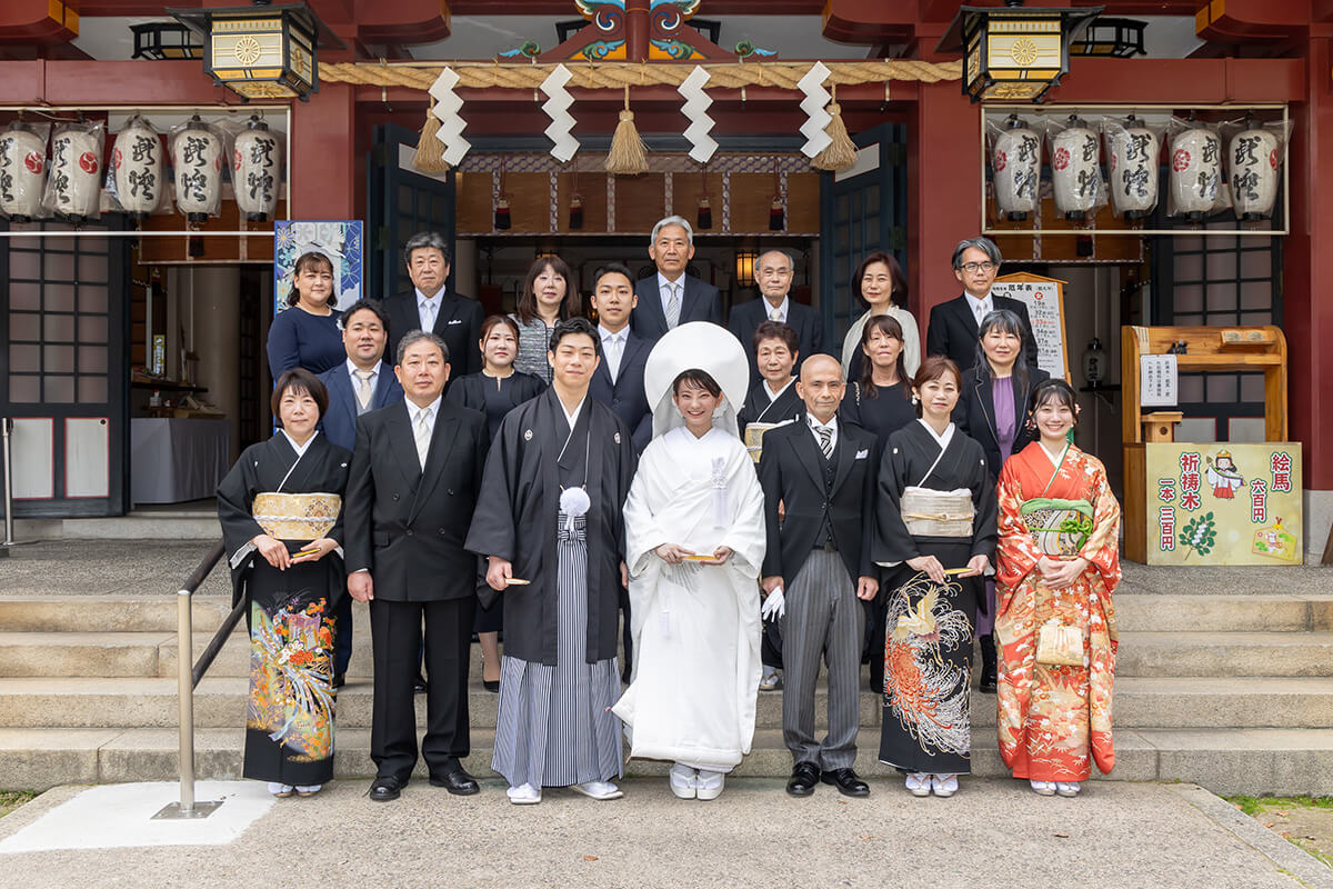 豊崎神社で挙げられたお客様の結婚式写真16