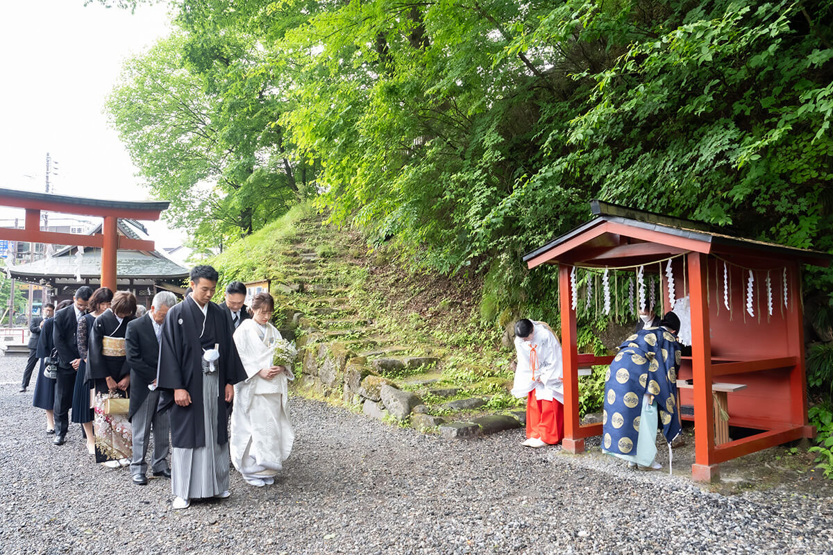 日光二荒山神社で挙げられたお客様の結婚式写真01
