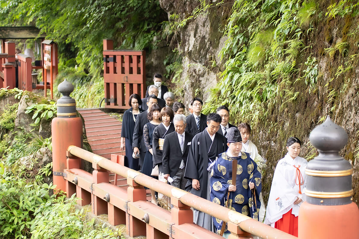 日光二荒山神社で挙げられたお客様の結婚式写真02