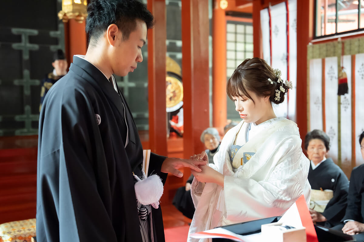 日光二荒山神社で挙げられたお客様の結婚式写真11