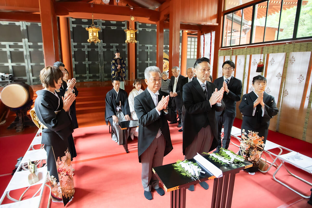 日光二荒山神社で挙げられたお客様の結婚式写真12