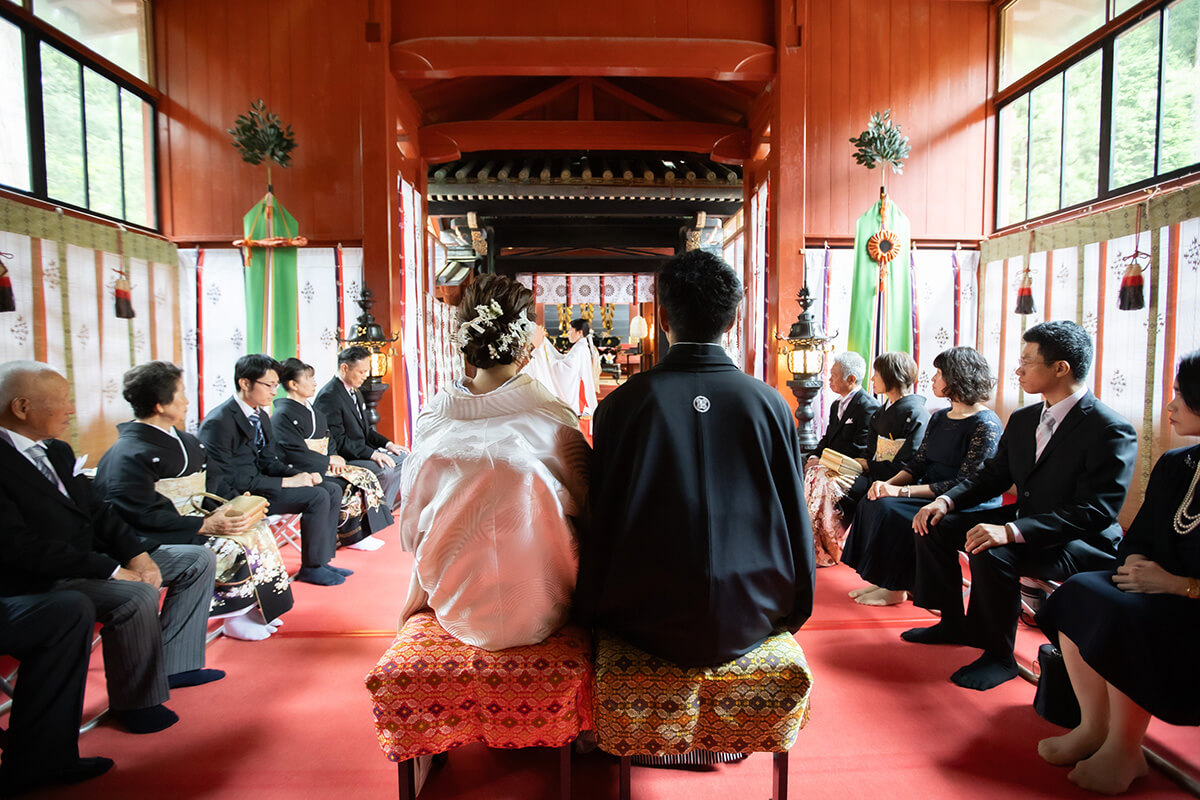 日光二荒山神社で挙げられたお客様の結婚式写真13