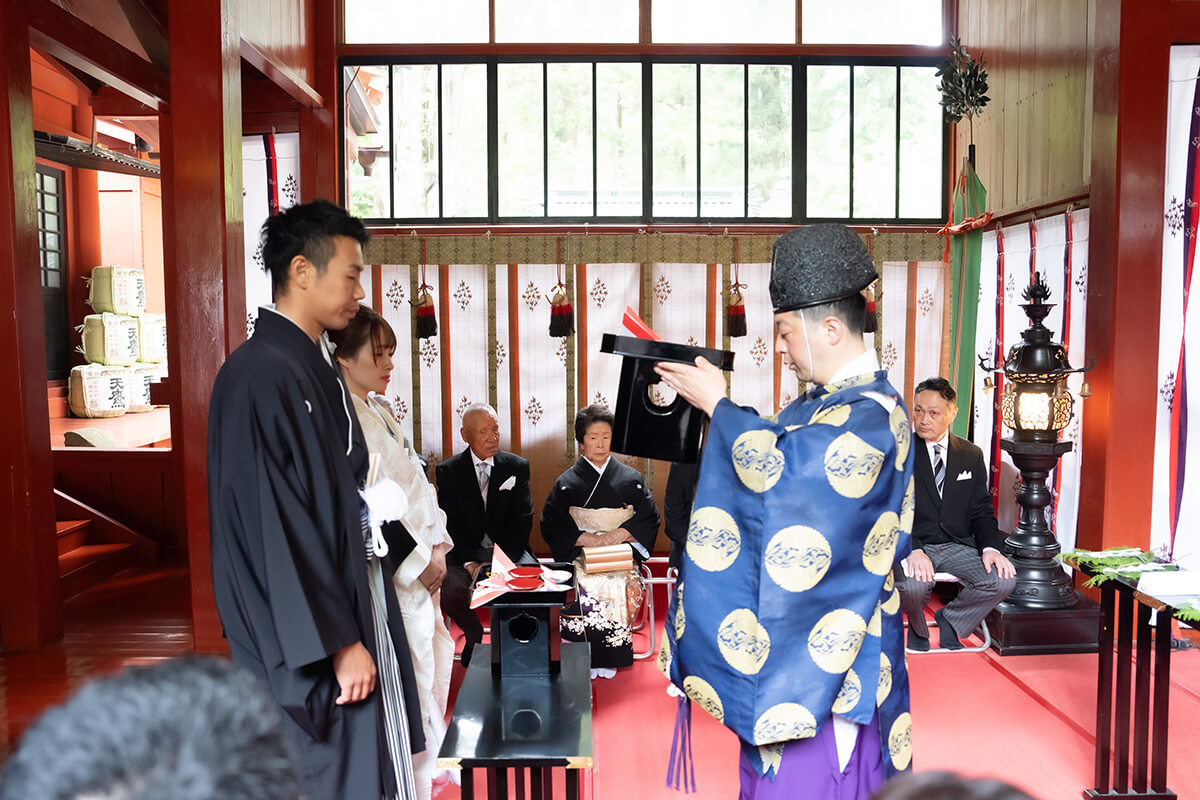 日光二荒山神社で挙げられたお客様の結婚式写真14