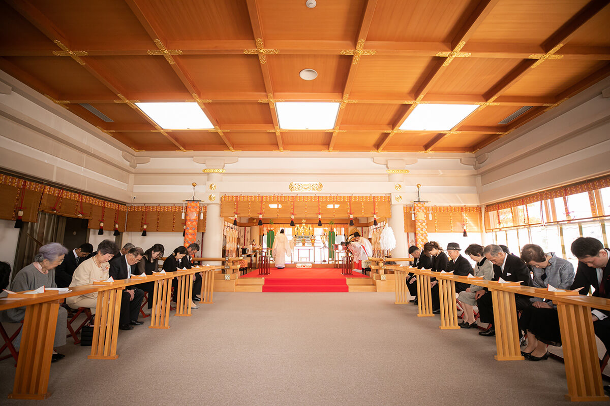 岡山神社で挙げられたお客様の結婚式写真04