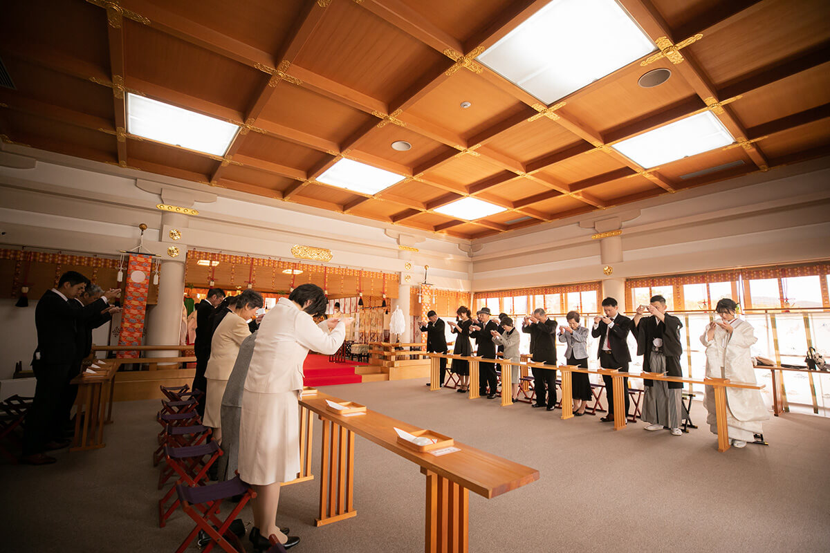 岡山神社で挙げられたお客様の結婚式写真13