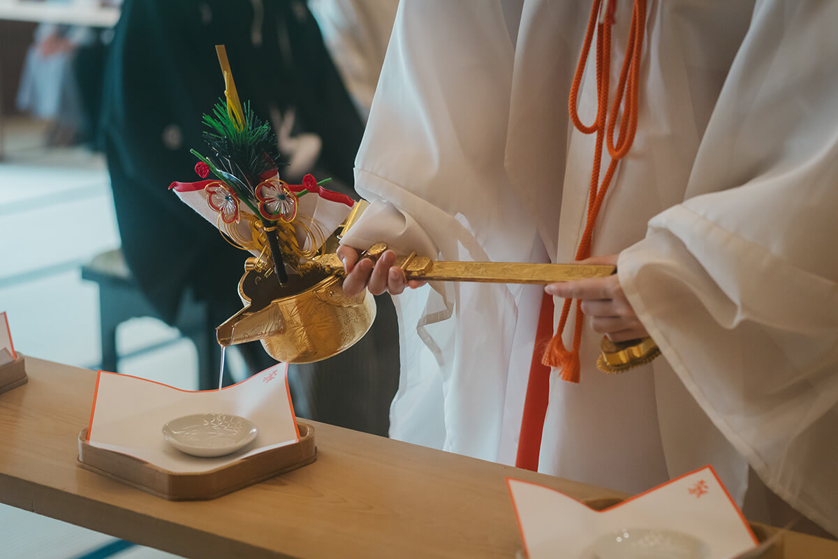 湯島天満宮で挙げられたお客様の結婚式写真09
