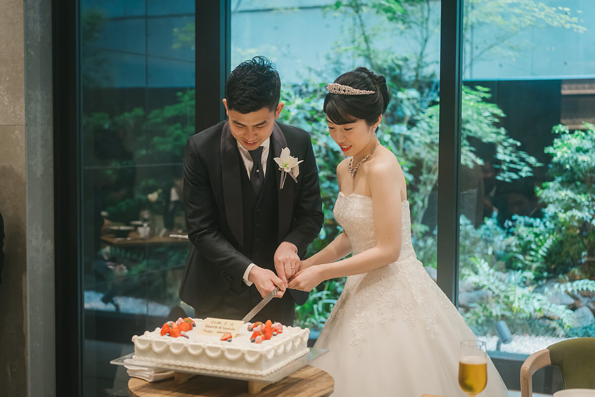 湯島天満宮で挙げられたお客様の結婚式写真14