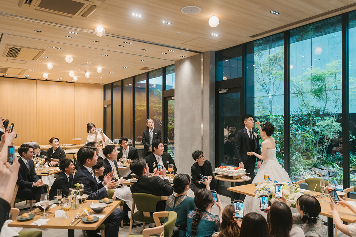 湯島天満宮で挙げられたお客様の結婚式写真15