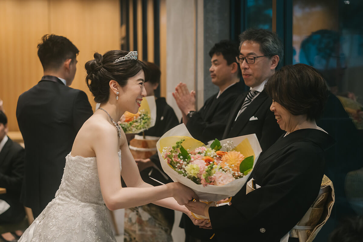 湯島天満宮で挙げられたお客様の結婚式写真16
