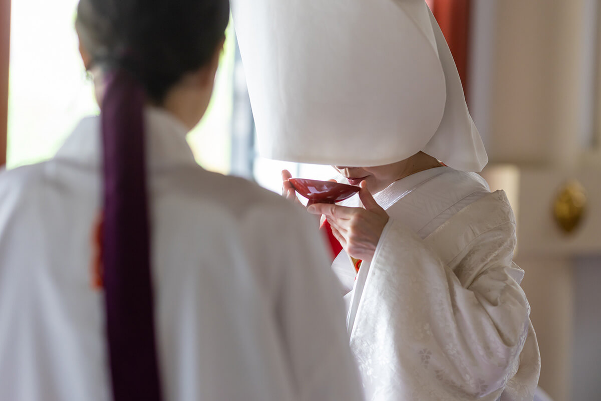 御霊神社で挙げられたお客様の結婚式写真07