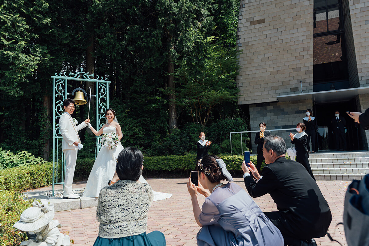 箱根の森 高原教会で挙げられたお客様の結婚式写真12