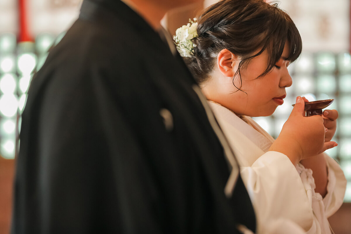 三津 嚴島神社で挙げられたお客様の結婚式写真07